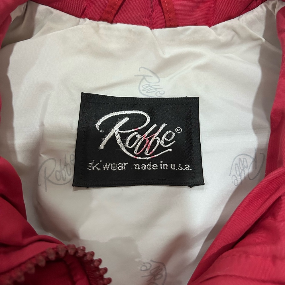 Red Vintage Roffe Ski Jacket - Picture 9 of 16
